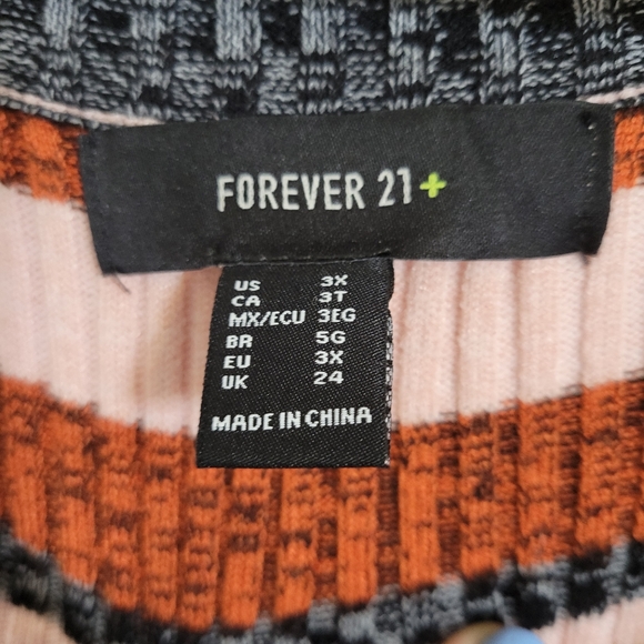 NWOT Forever 21 Sweater Dress Size 3XL - Picture 3 of 3